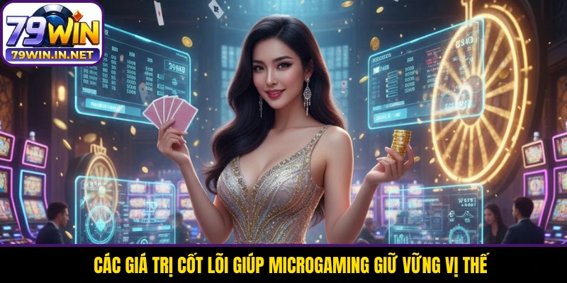 Các giá trị cốt lõi giúp Microgaming giữ vững vị thế Các giá trị cốt lõi giúp Microgaming giữ vững vị thế