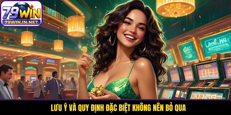 Lưu ý và quy định đặc biệt không nên bỏ qua