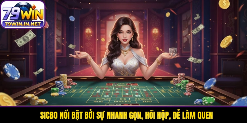 Sicbo nổi bật bởi sự nhanh gọn, hồi hộp, dễ làm quen Sicbo nổi bật bởi sự nhanh gọn, hồi hộp, dễ làm quen