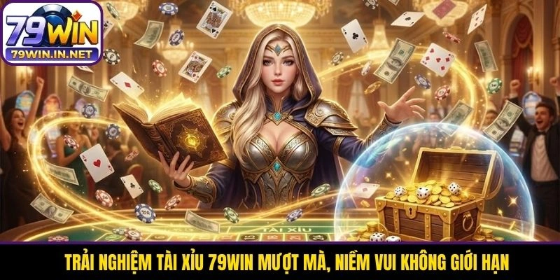 Trải nghiệm tài xỉu 79WIN mượt mà, niềm vui không giới hạn